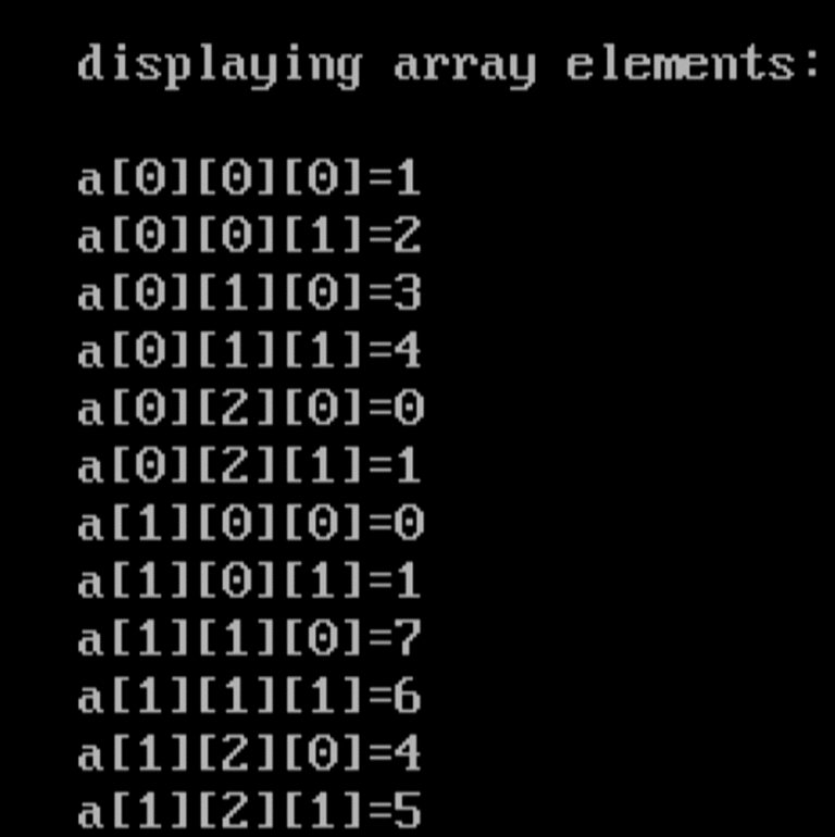 Three-dimensional (3D) array in C |Introduction to 3D Array in C ...